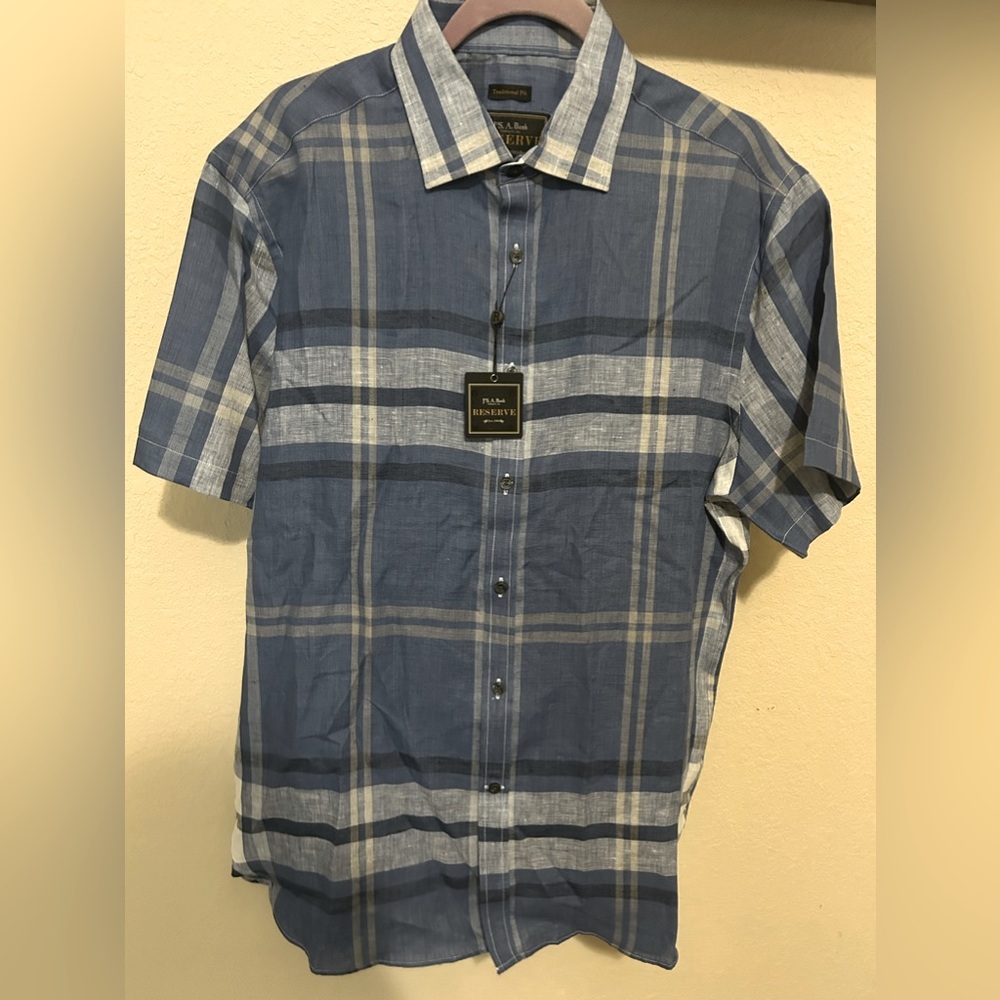 Jos. A. Bank Traditional Fit Linen Button Down